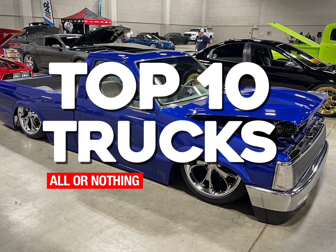 Top 10 Trucks from All or Nothing Car Show