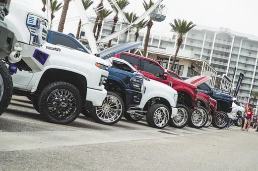 The Epic Trucks of Orange Beach Invasion 2023